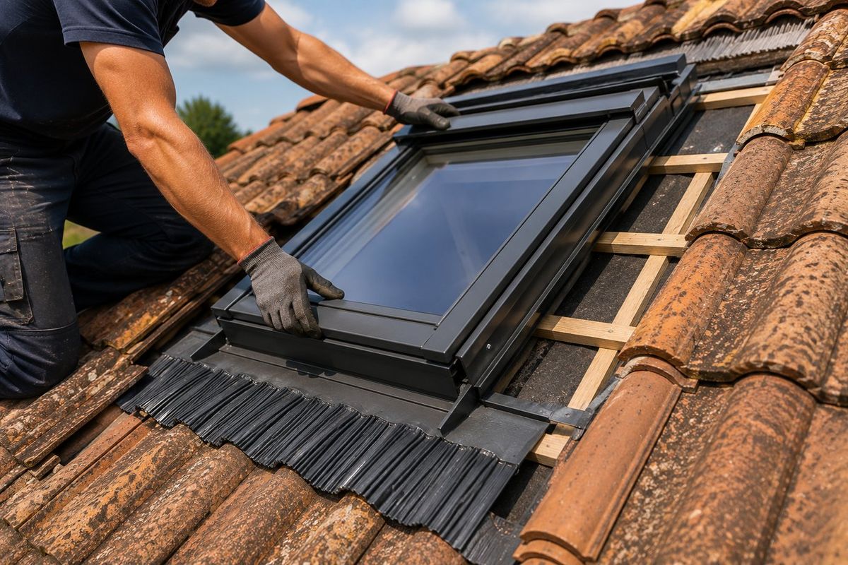 Installation et remplacement de Velux — ROUG-É-CO, couvreur dans les Landes